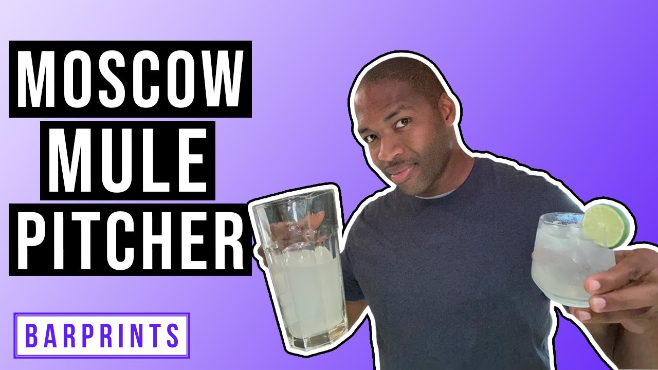Moscow Mule Pitcher That Will Blow Away Guests!