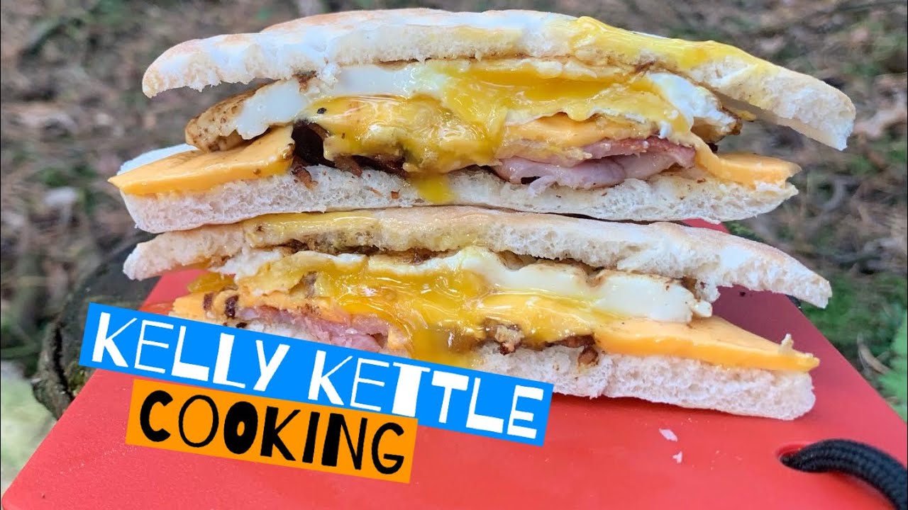 Kelly kettle cooking. #bushcrafter #cooking #camping