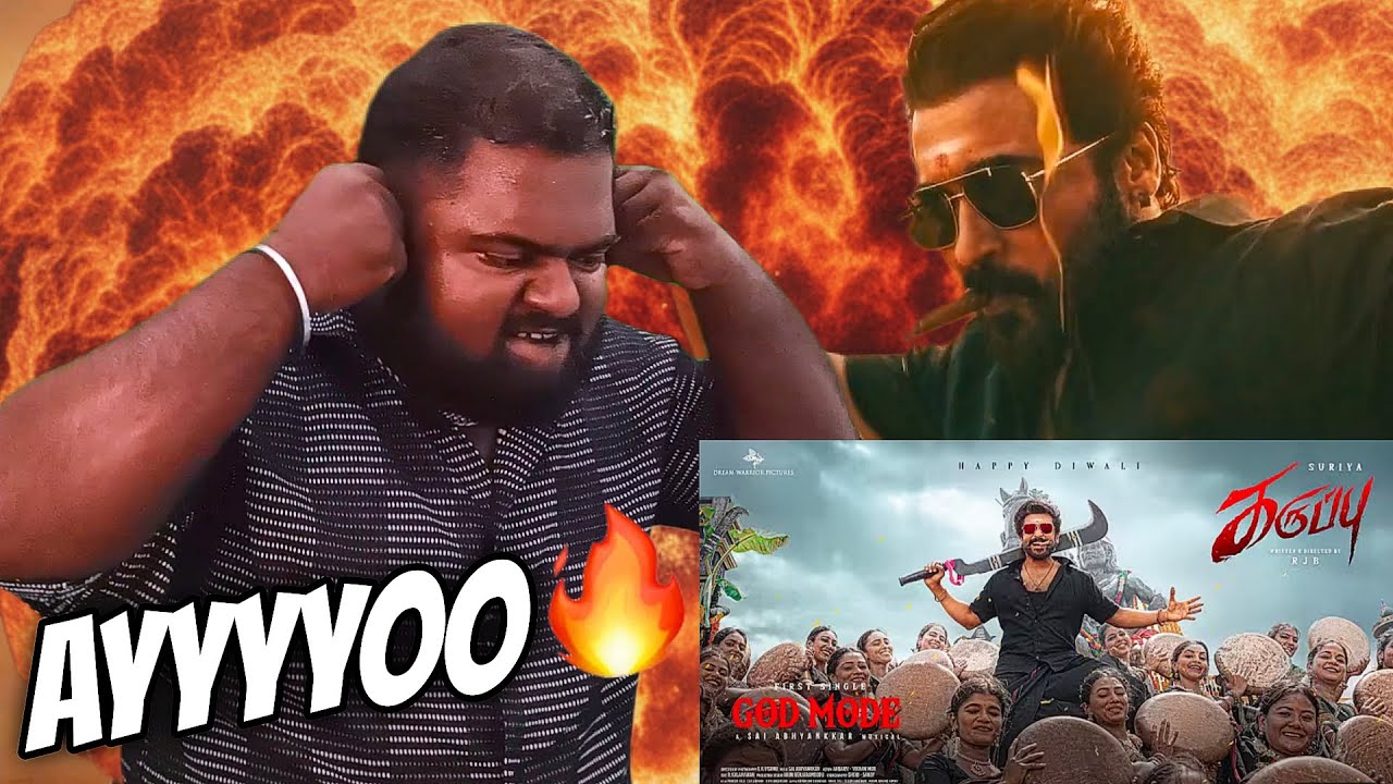 பாய்ச்சல் 🔥🥵 GOD MODE Lyric Song Reaction - Karuppu 