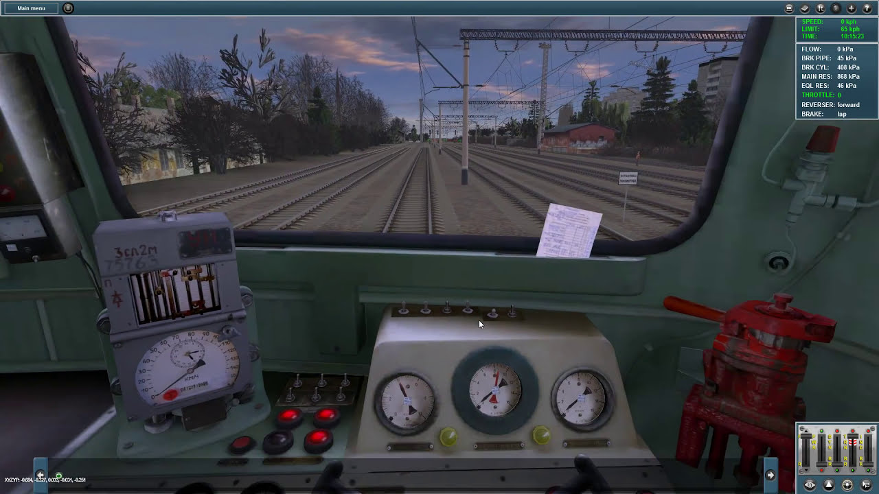 Запуск ПС в Trainz 2012-Тепловоз М-62
