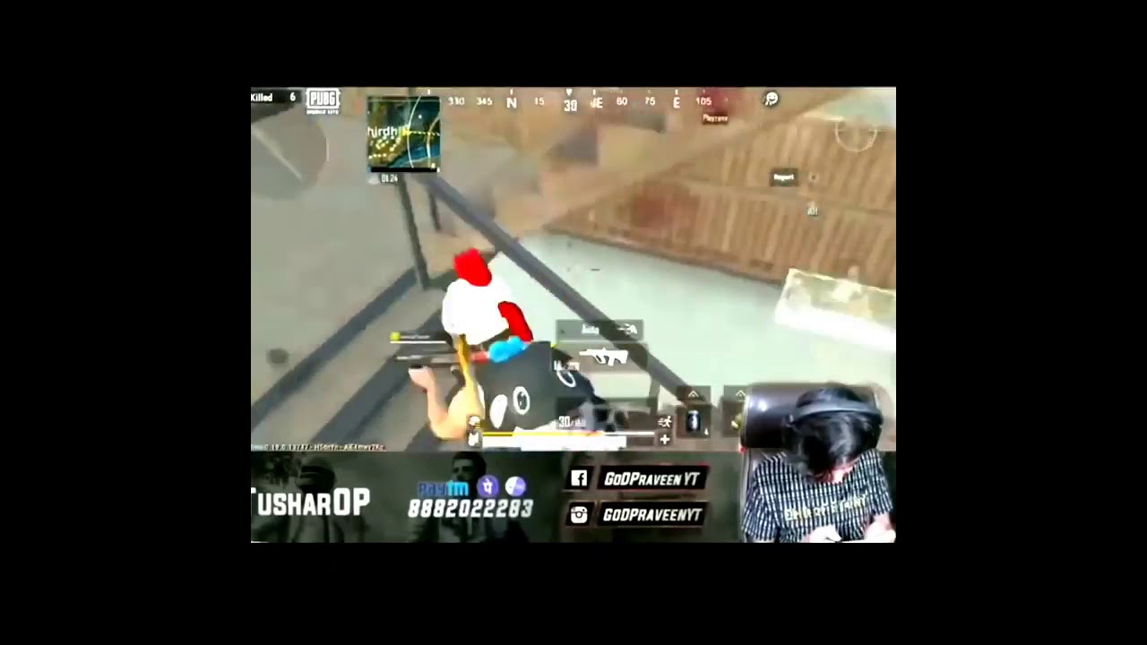 #PUBG LITE GOD TUSAR OP #1vs4👒