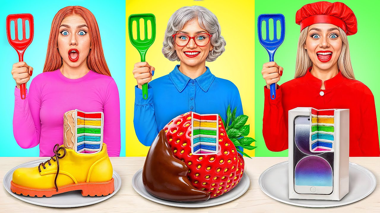 Кулинарный Челлендж: Я против Бабушки | Вкусные Кухонные Лайфхаки от Multi DO Challenge