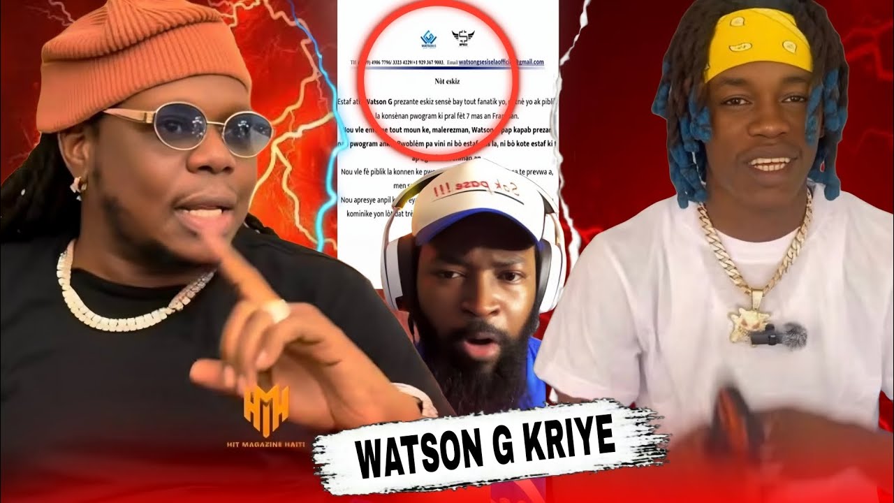 WATSON G KRIYE, TONY MIX REPONN LI, PAPA BONM AVILI TOUT ATIS KI LAGE NAN MA-66 YO POU YO VWAYAJE 