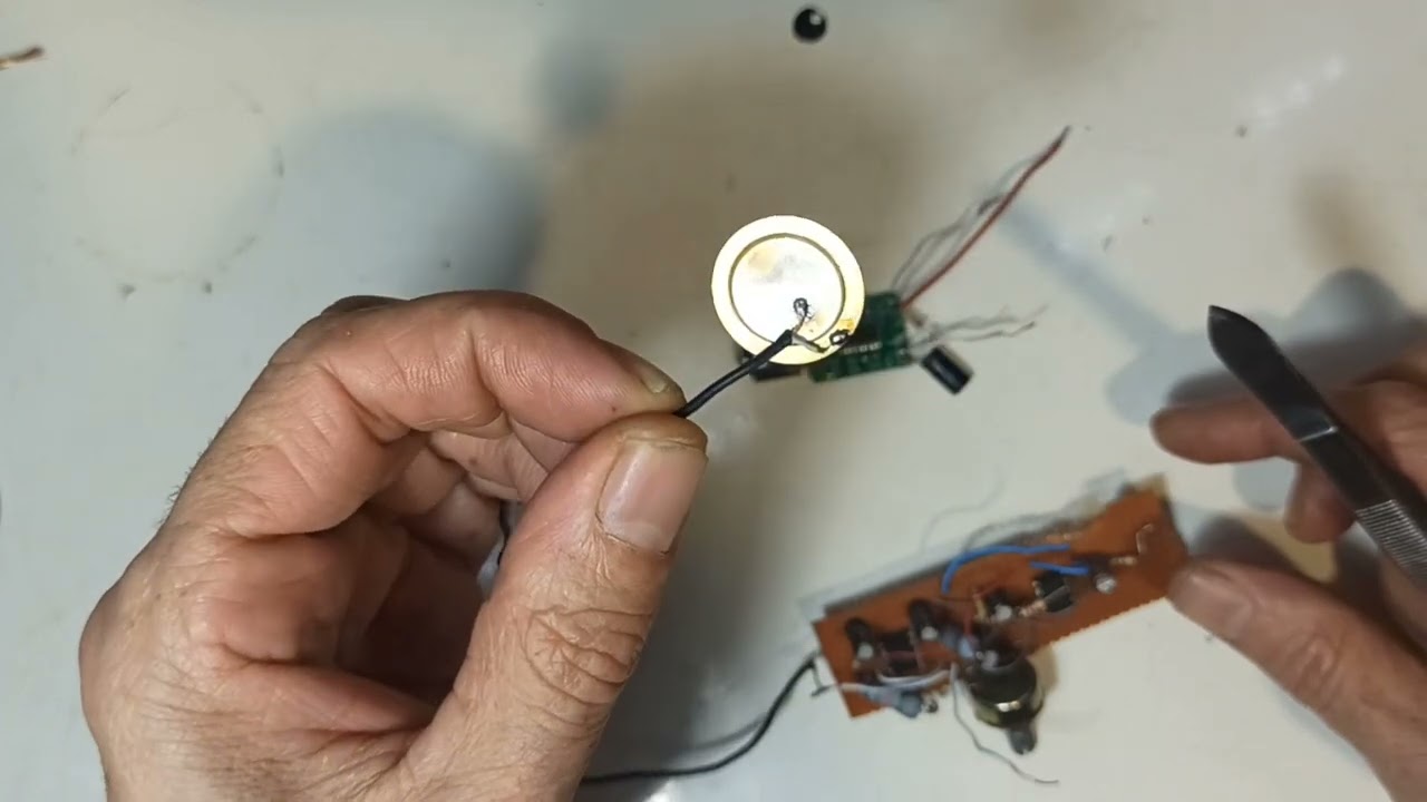 Su Kaçak Dinleme Cihazı yapımı.1.Bölüm.