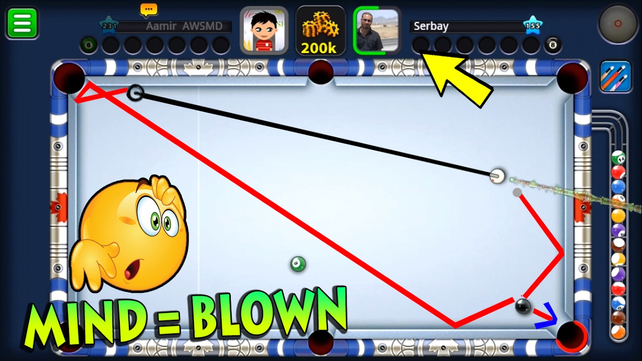 8 Ball Pool- THIS SHOT WILL TRICK YOUR MIND ?? He Is On Fire [Increasing Coins with B.S.M Strategy]
