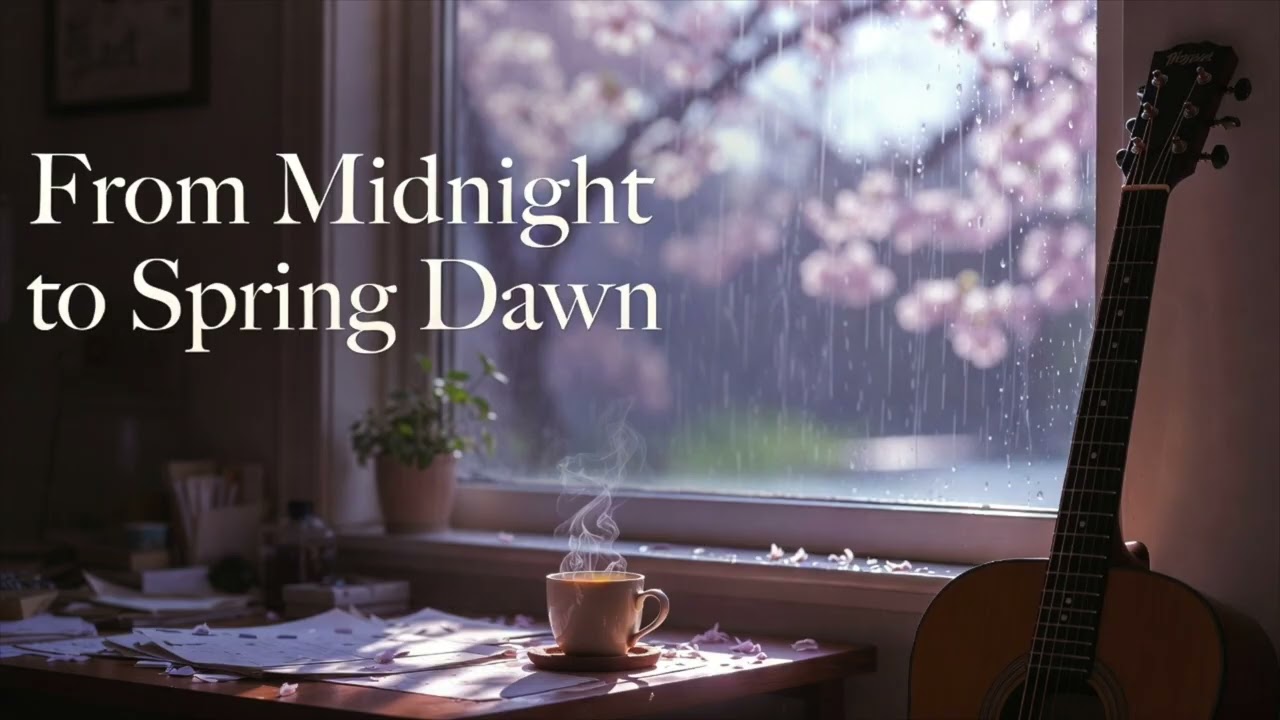2 Hours of Deep Focus | From Midnight to Spring Dawn  🎧 밤에서 봄의 새벽까지 (2시간)