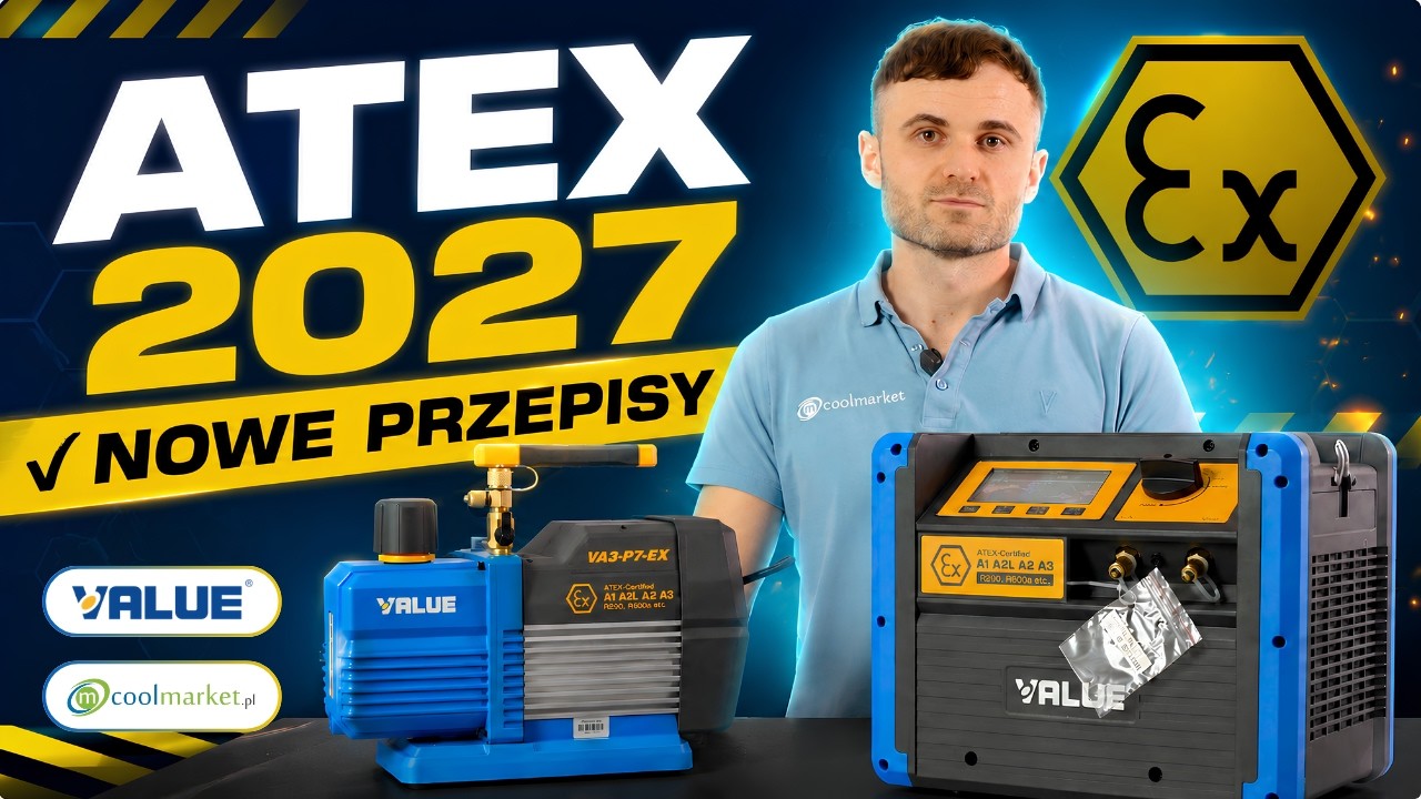 Narzędzia do palnych czynnik&oacute;w chłodniczych | ATEX i nowe przepisy 2027
