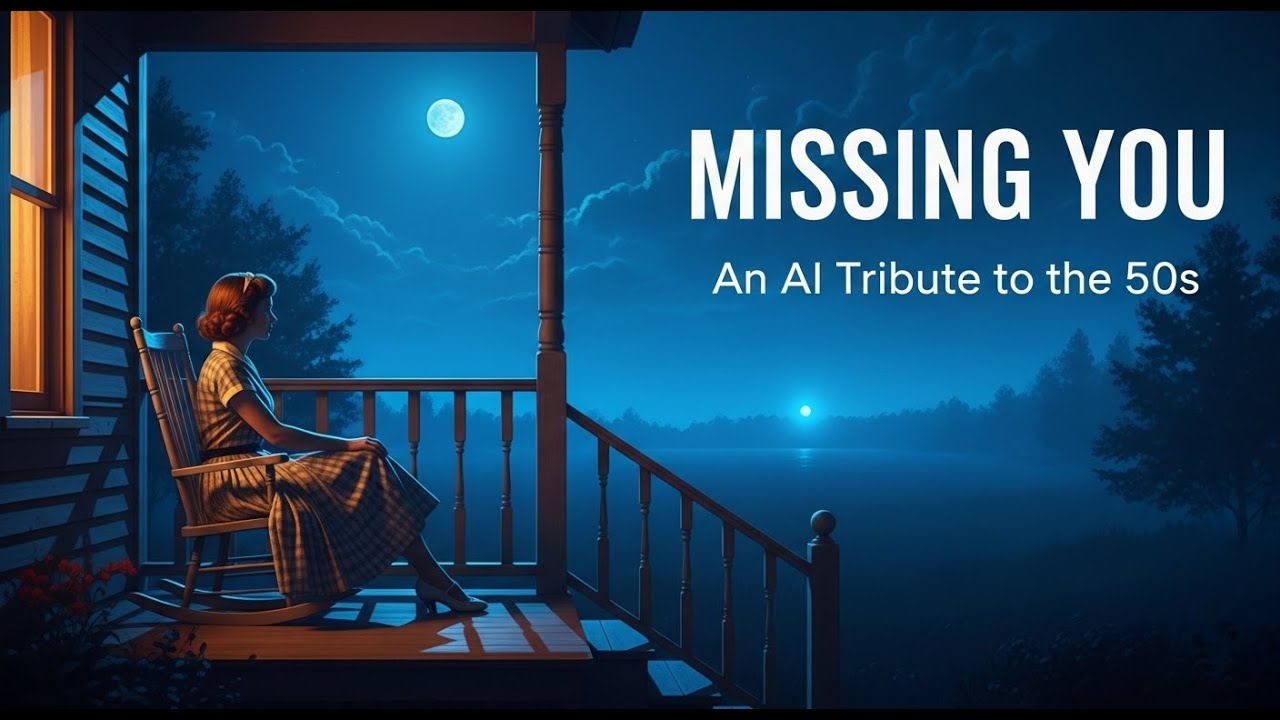 Missing You – AI Tribute to Patsy Cline | 1950s One-Sided Love Song with Old Piano & Big Band Style