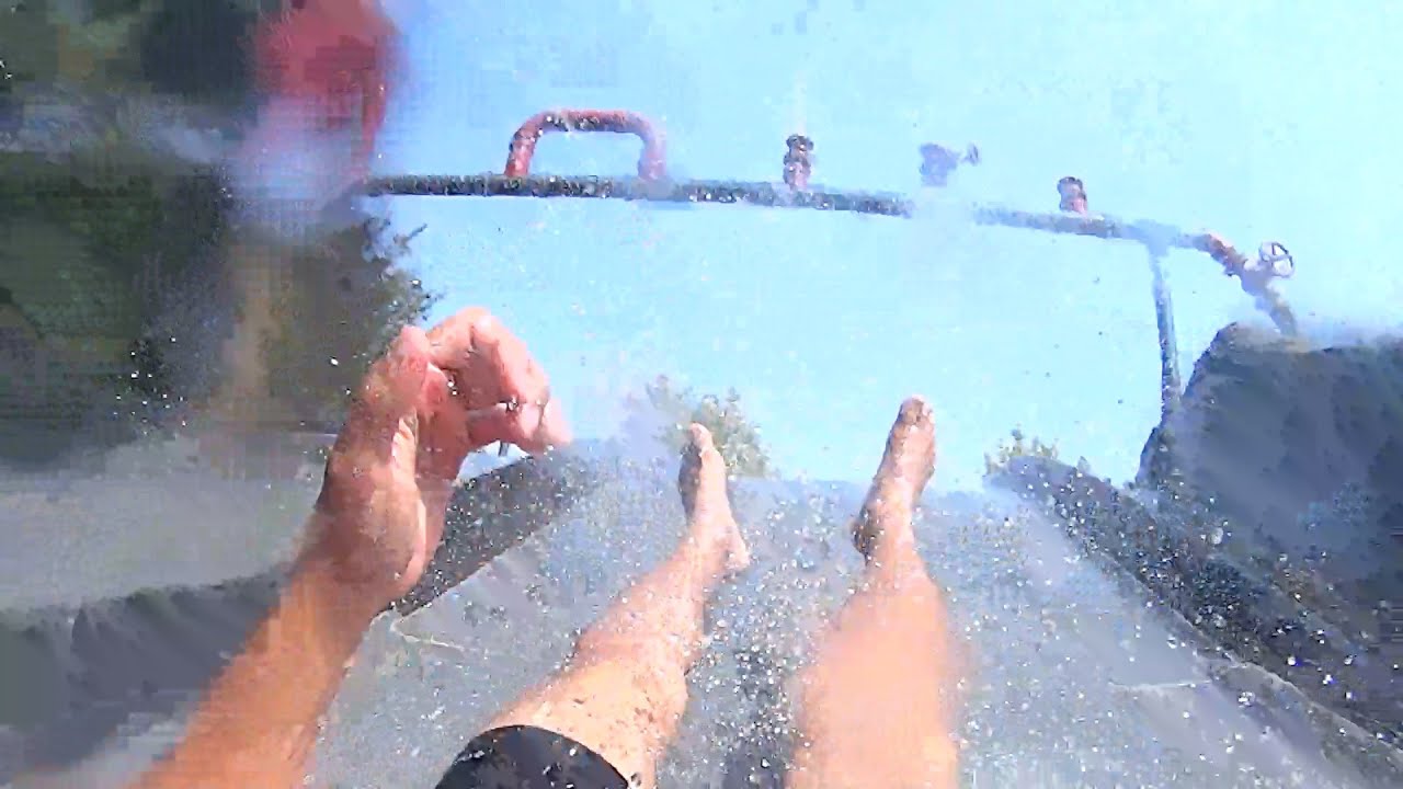 Water Jump Slide at Caneva Aquapark