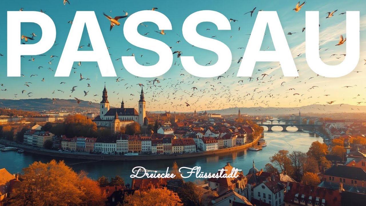 ▪︎Passau 4K, Dreiflüßestadt