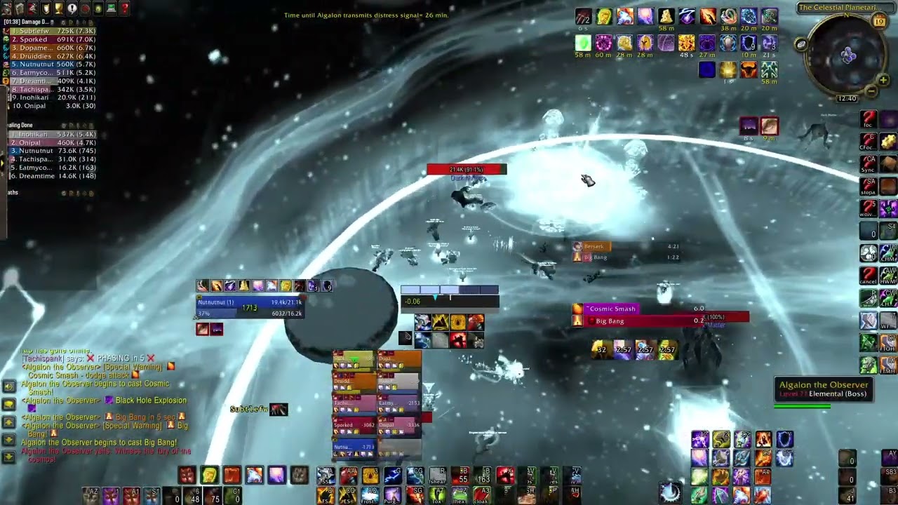 Algalon 10man - Enhance Shaman 