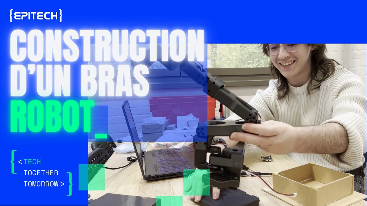 Construction d’un bras robot autonome propulsé par l’IA
