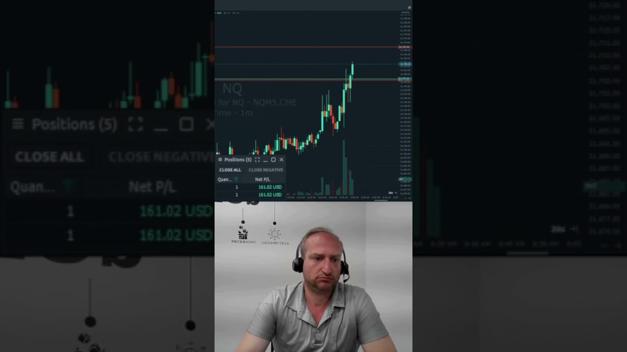 $675 Profit Trading NQ Futures in Just 4 Minutes!
