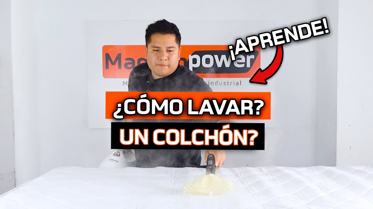 ¿Cómo lavar un colchón? ║ Proceso de Lavado Completo