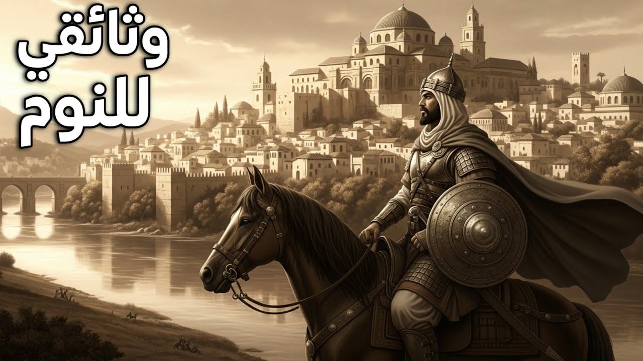 فتح الاندلس طارق ابن زياد بصوت هادئ للنوم