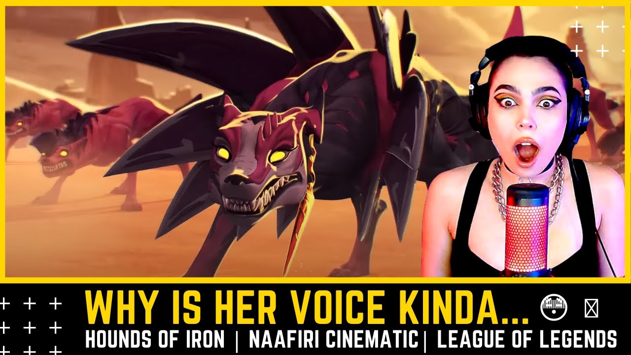 Dinka Kay REACTS: HOUNDS OF IRON | Naafiri Cinematic - League of Legends