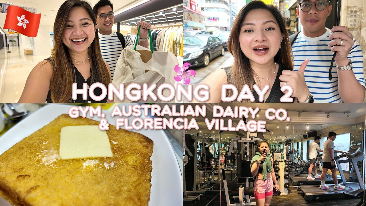 BREAKFAST AUSTRALIAN DAIRY CO. & SHOPPING AT FLORENCIA VILLAGE HONG KONG 🇭🇰 | JOYCE YABUT-BARTOLOME