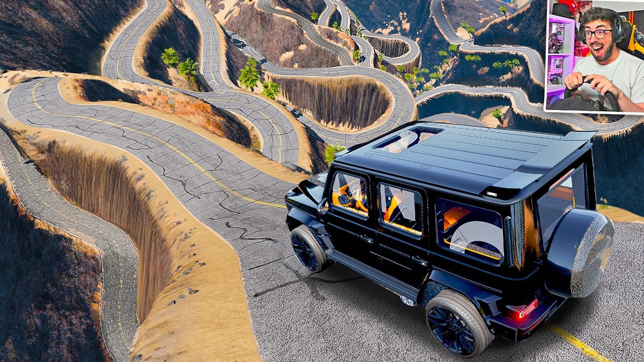 RUTA CON ACCIDENTES EN CARRETERAS INSANAS 😱 | BeamNG Drive