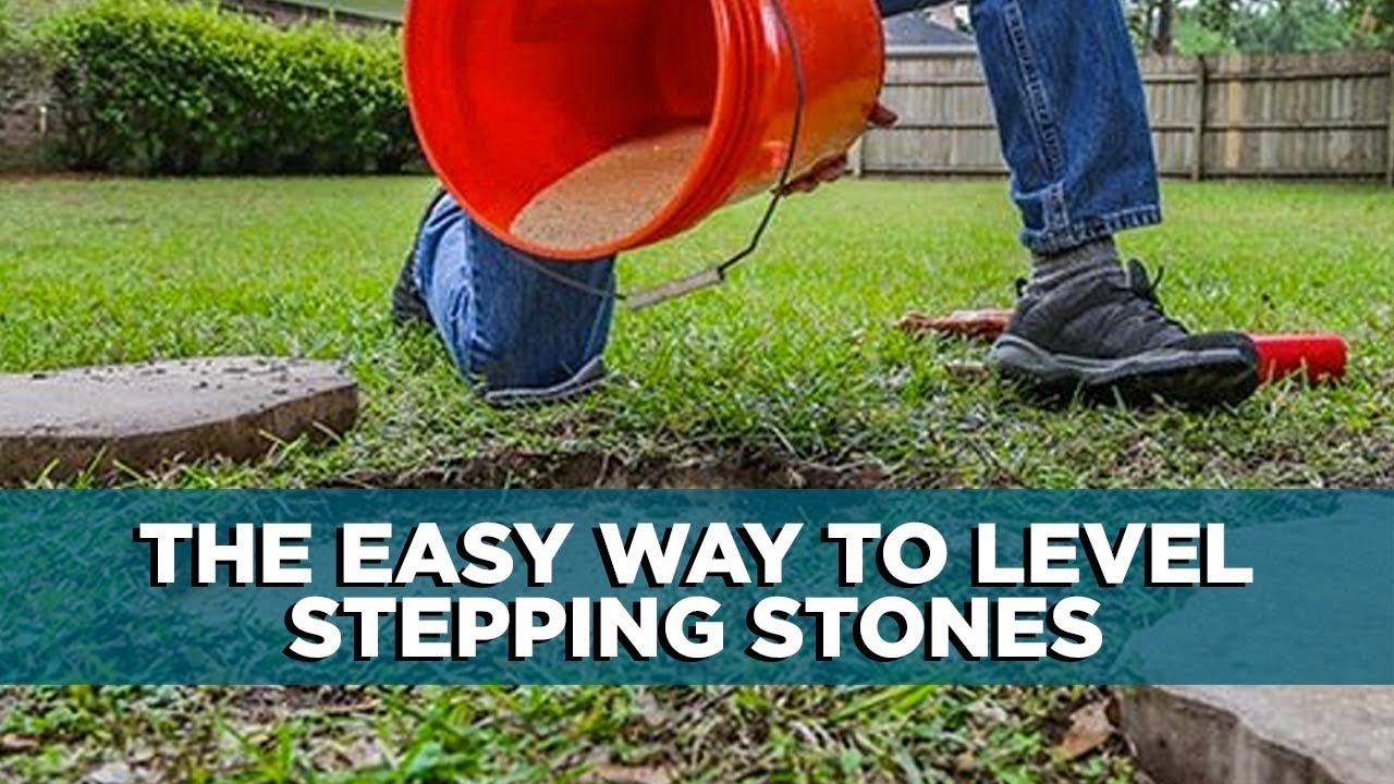 How to Level Stepping Stones - Today's Homeowner with Danny Lipford