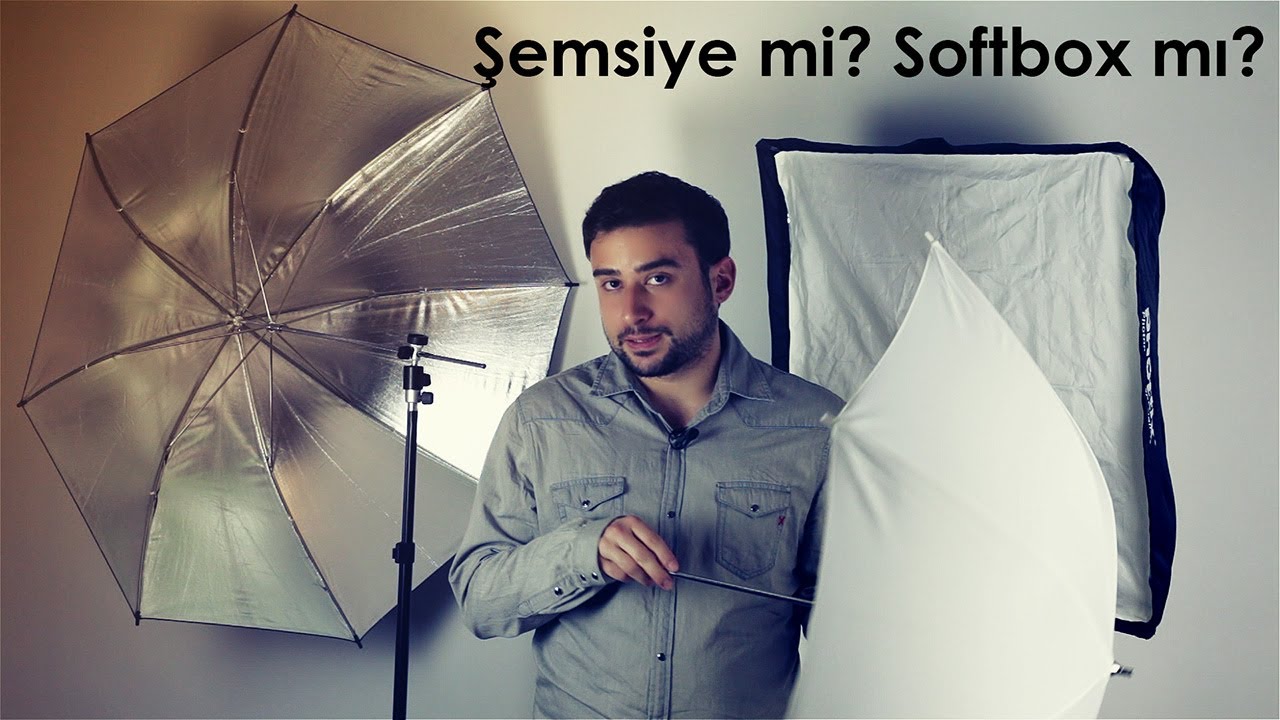 Şemsiye mi? Softbox mı?