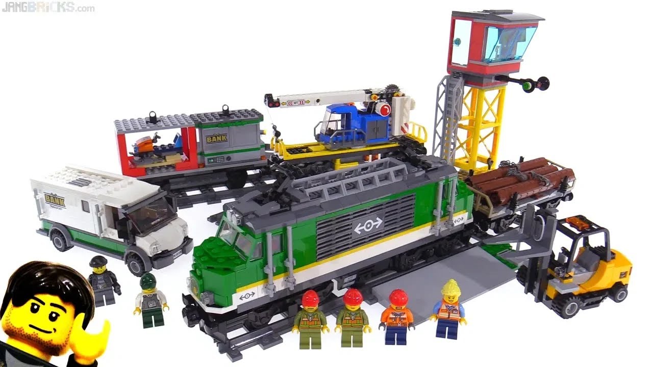 🔄 LEGO City 2018 Cargo Train review! 60198 re upload