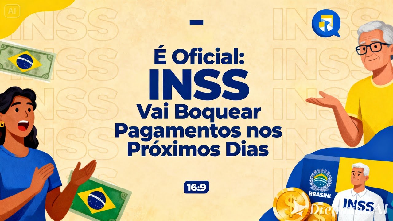 É Oficial: INSS Vai Boquear Pagamentos nos Próximos Dias