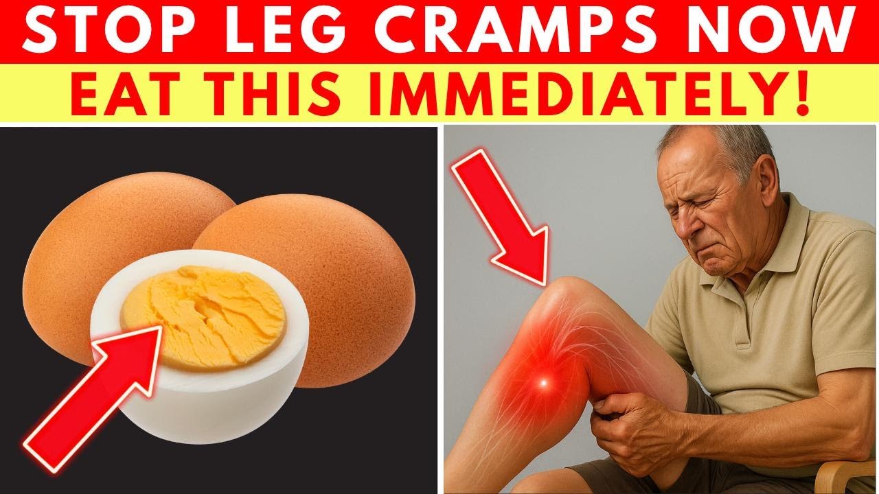 SENIORS, Top 3 Foods to Prevent Leg Cramps in Seniors: Strengthen Your Legs! | Senior Health Tips