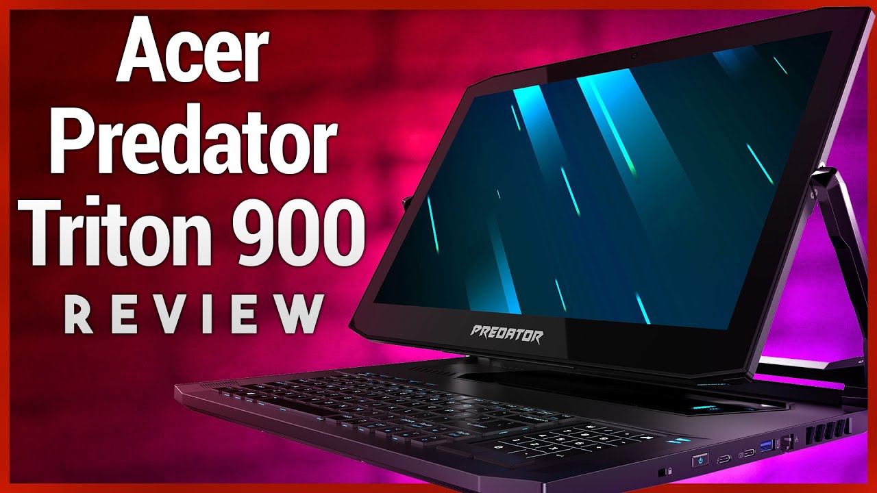 Acer Predator Triton 900 Review - High-End Gaming Laptop with Convertible 4K Screen