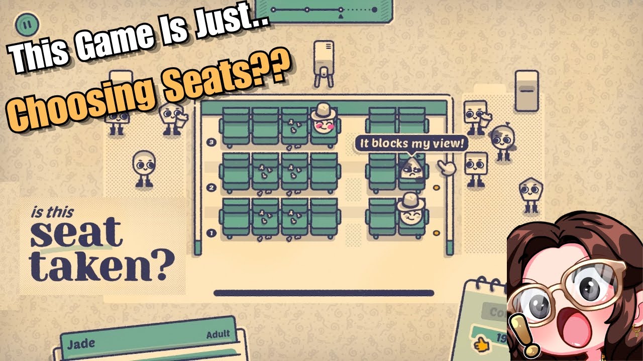 This Game Is Just Choosing Seats?? | Is This Seat Taken? Part 1