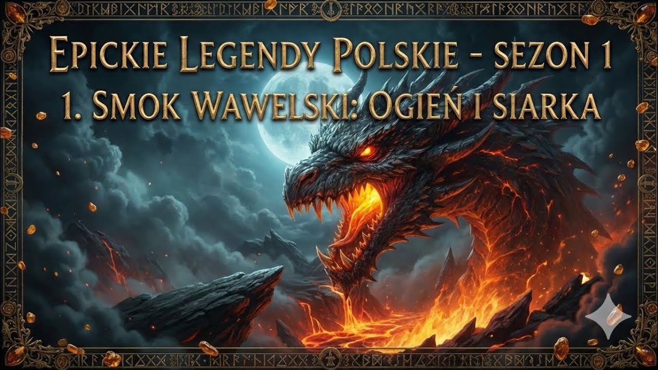 SMOK WAWELSKI: OGIEŃ I SIARKA | Epickie Legendy Polskie – Sezon 1