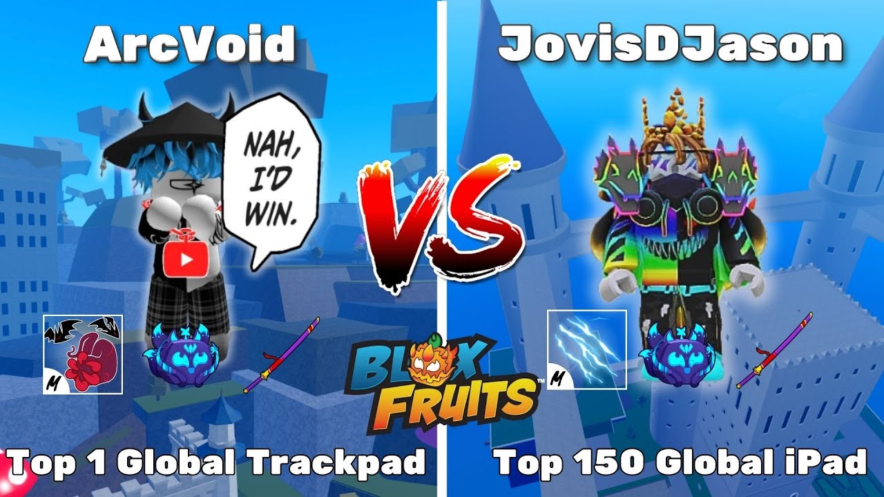 Я бросил вызов 150 лучшим игрокам мира на планшетах и ​​iPad | Blox Fruits PvP