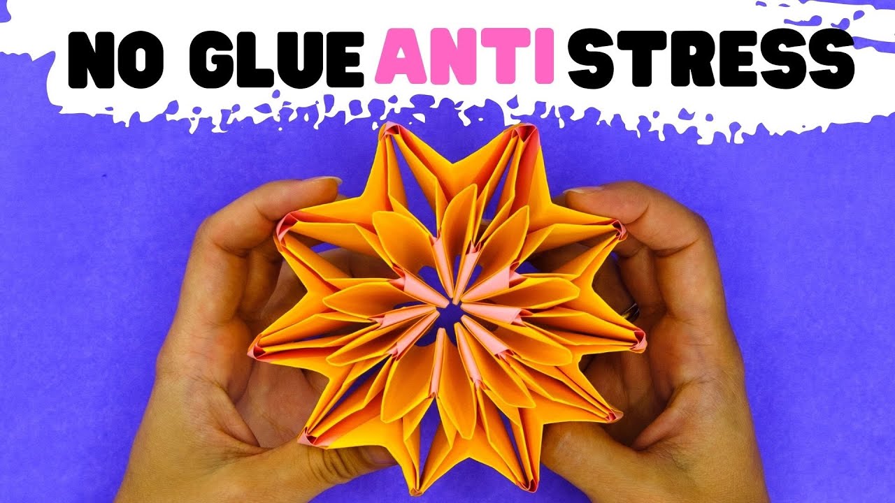 Как сделать игрушку антистресс [оригами для начинающих]