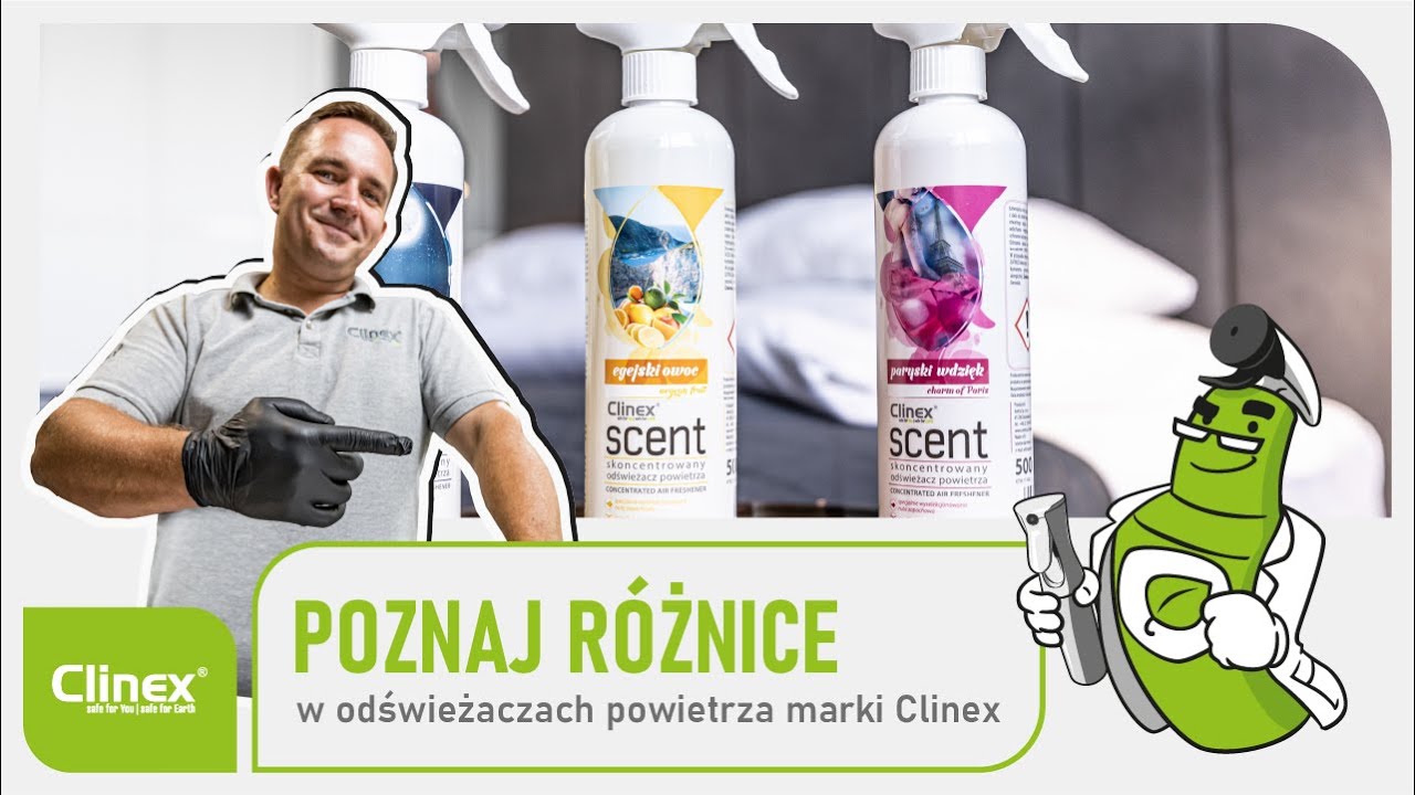 🌸 R&oacute;żnice w odświeżaczach powietrza marki Clinex 🌬️🌸