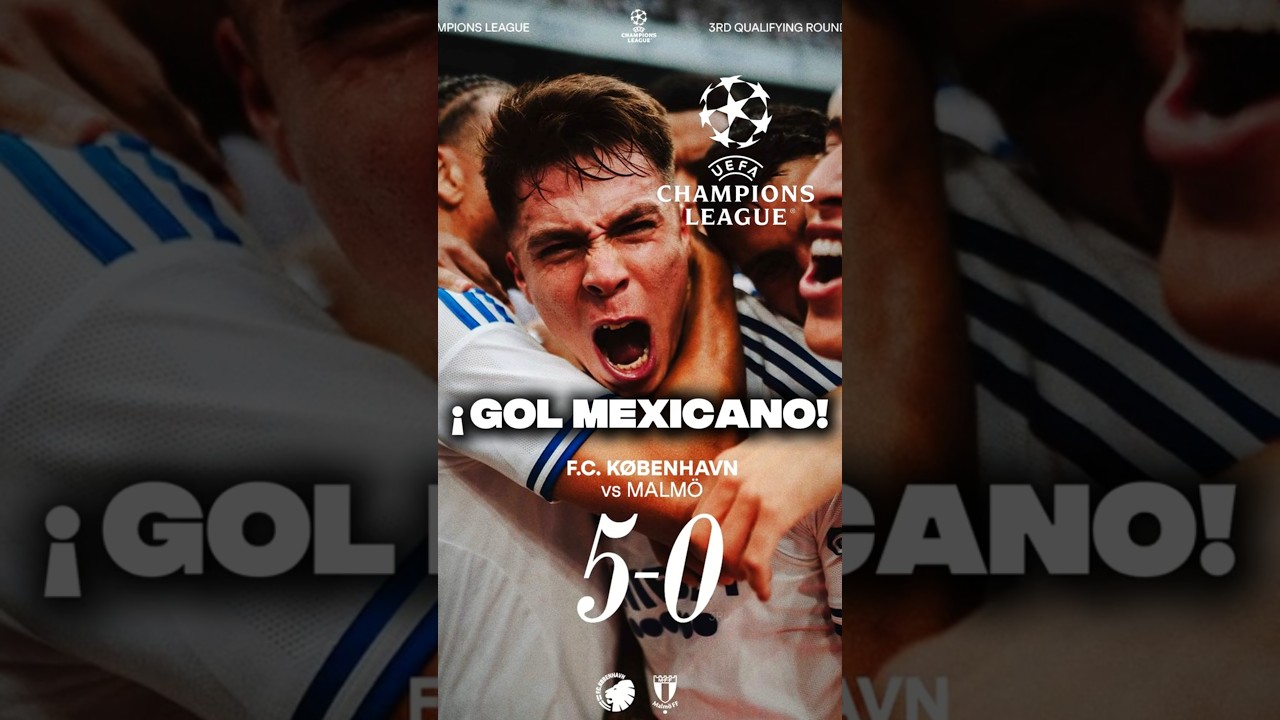 &iexcl;Mexicano BRILLA en Champions! Rodrigo Huescas anota... #Champions #huescas #ligamx #futbol