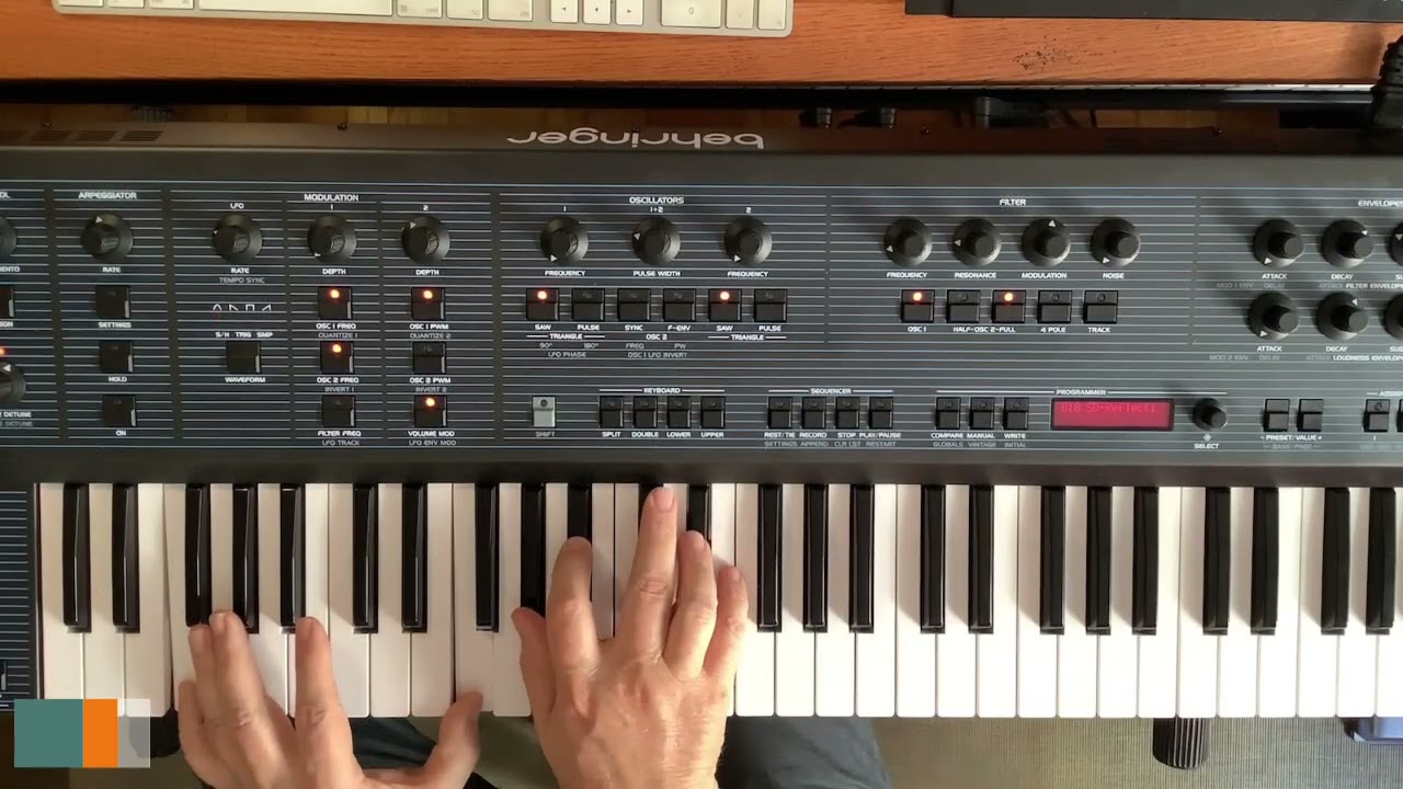 Behringer UBXa: The Ultimate Analog Collection patches HD Demo - No Talking