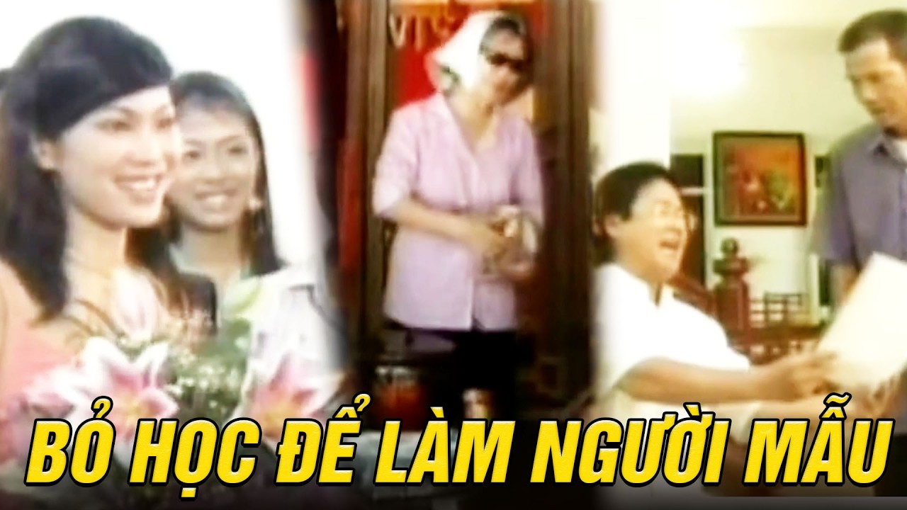 Con gái bỏ học làm người mẫu chuyên nghiệp khiến ông bố vui như mở hội | Cổng trường thời mở cửa