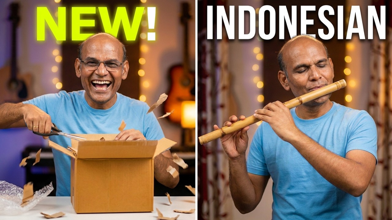 Unboxing | Indonesian Bamboo Made By Punam Flute | Live Session For Bansuri Lovers