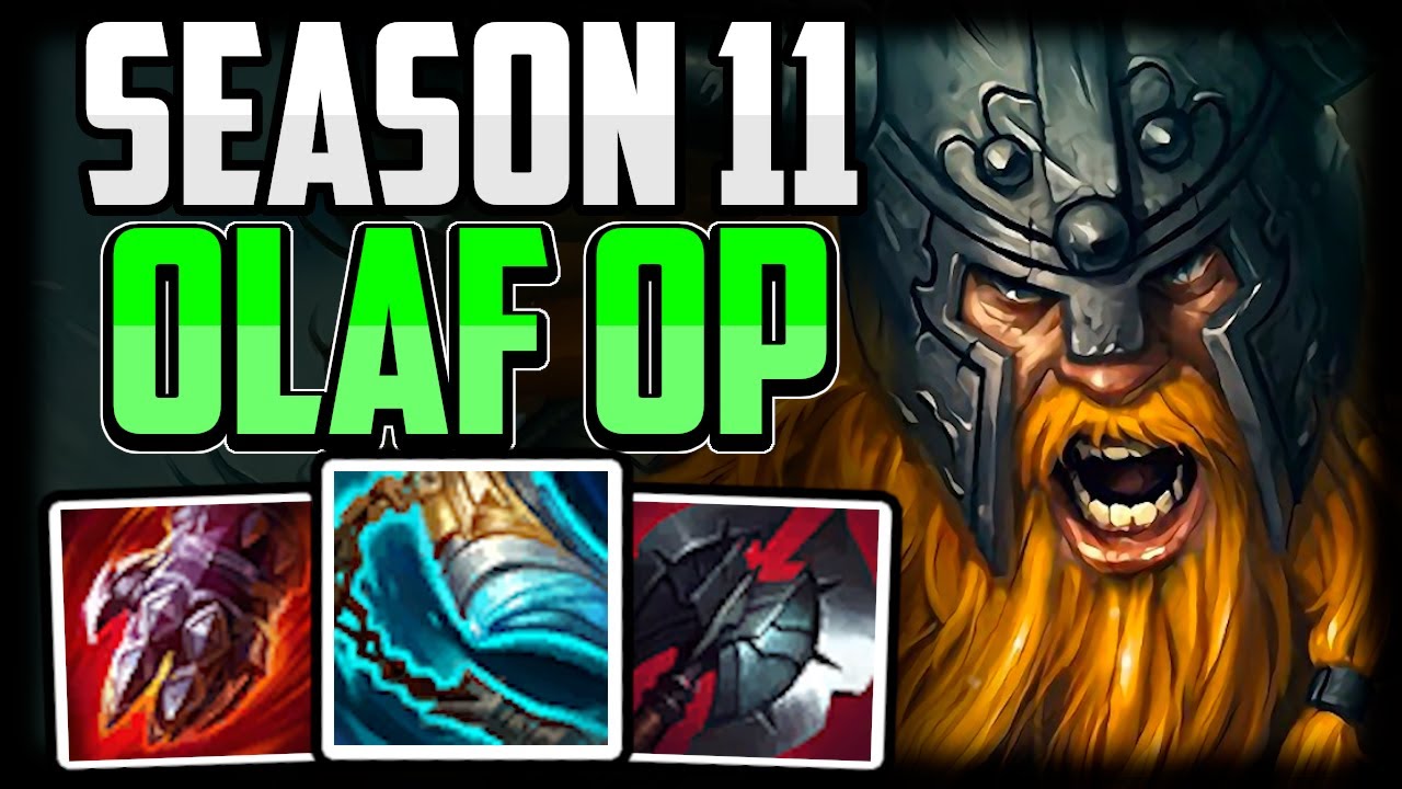 How to Play OLAF Top for Beginners | Best Build/Runes S11 | Olaf Guide Season 11 | League of Legends