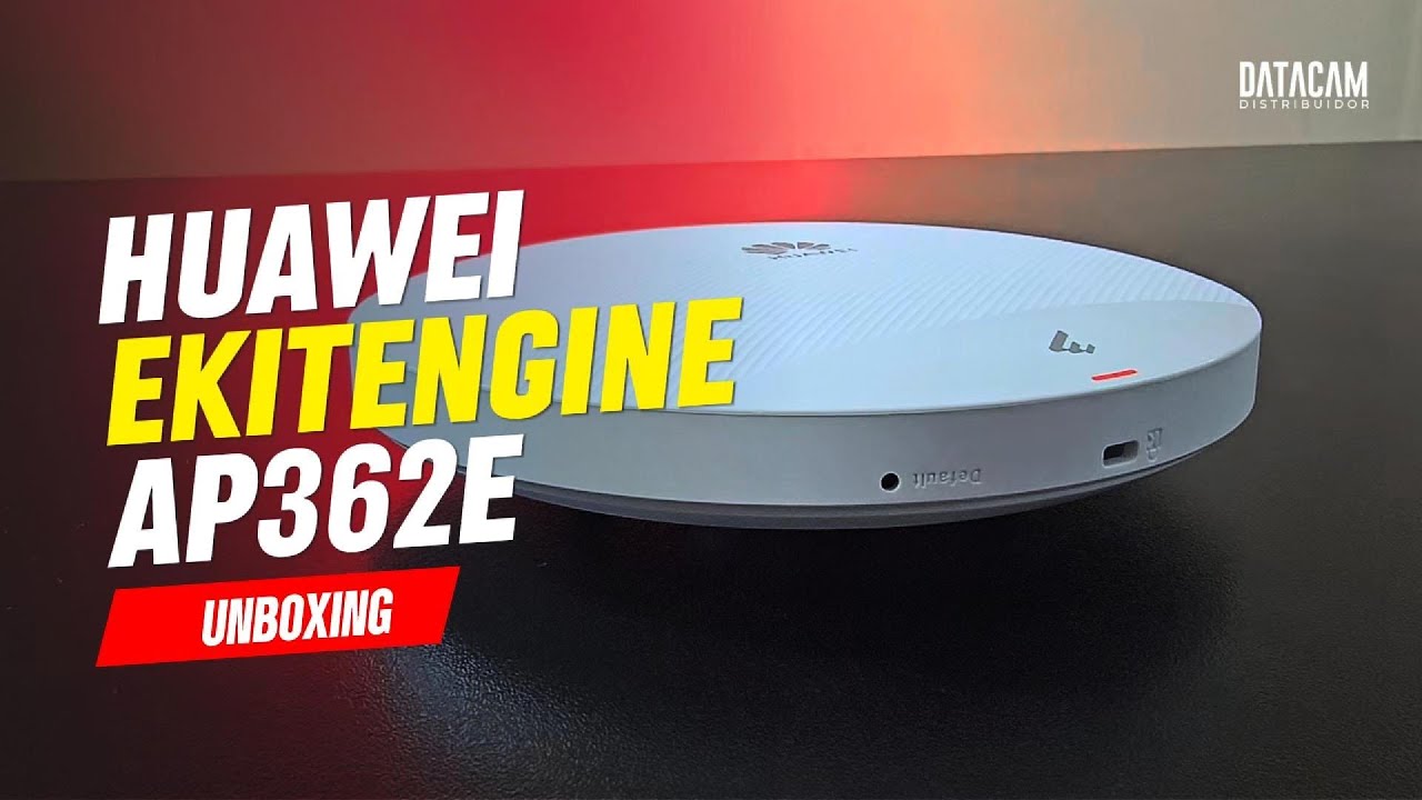 Unboxing Punto de Acceso HUAWEI EKITENGINE AP362E: 🔒 Seguridad avanzada
