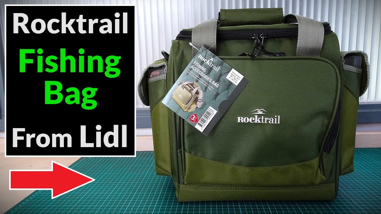 Сумка для рыболовных принадлежностей Rocktrail от Lidl — первые впечатления