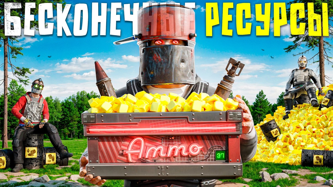 БЕСКОНЕЧНЫЙ ИСТОЧНИК РЕСУРСОВ! ЗАХВАТИЛ ЛУЧШЕЕ МЕСТО НА КАРТЕ В Rust/Раст