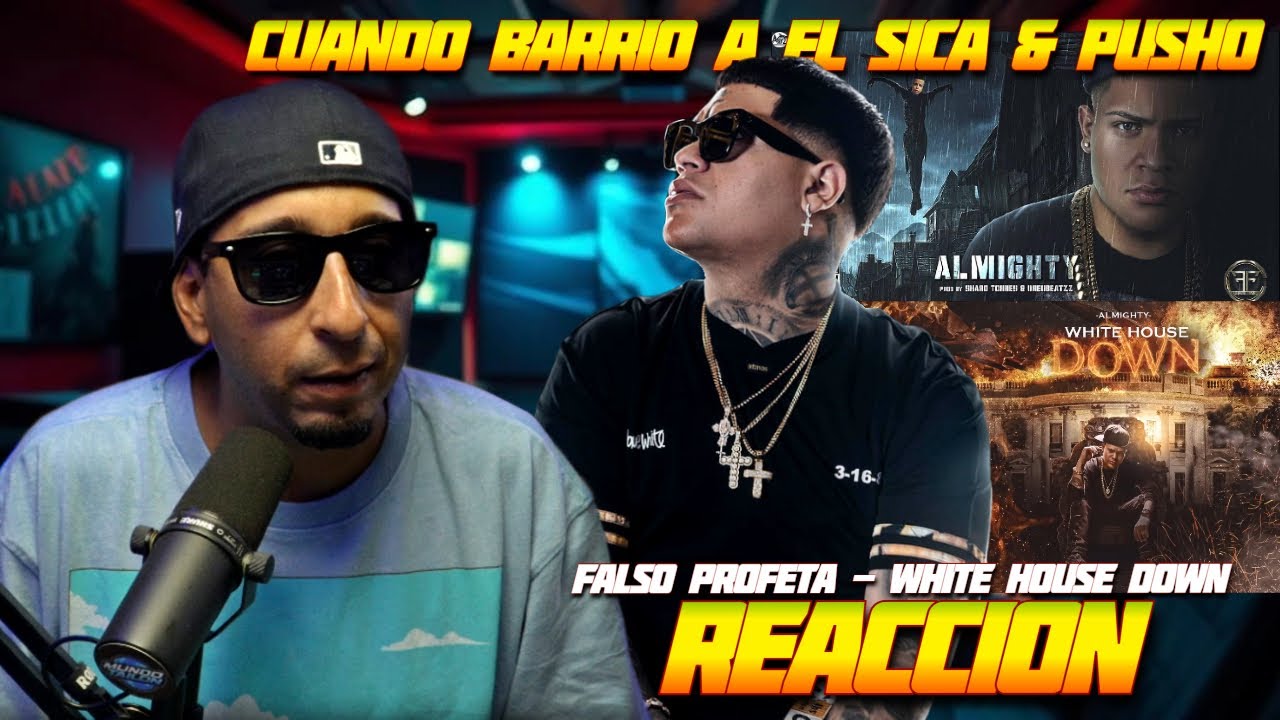 ALMIGHTY - El Dia que Barrio a El Sica & Pusho 🔥 - REACCION