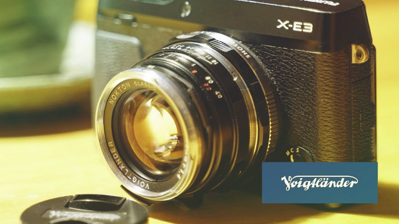 VOIGTLANDER  NOKTON  CLASSIC  S-C  40mm f1.4  &  X-E3