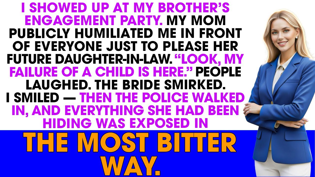 My mom humiliated me to please her future daughter-in-law — but the police exposed a bitter truth.