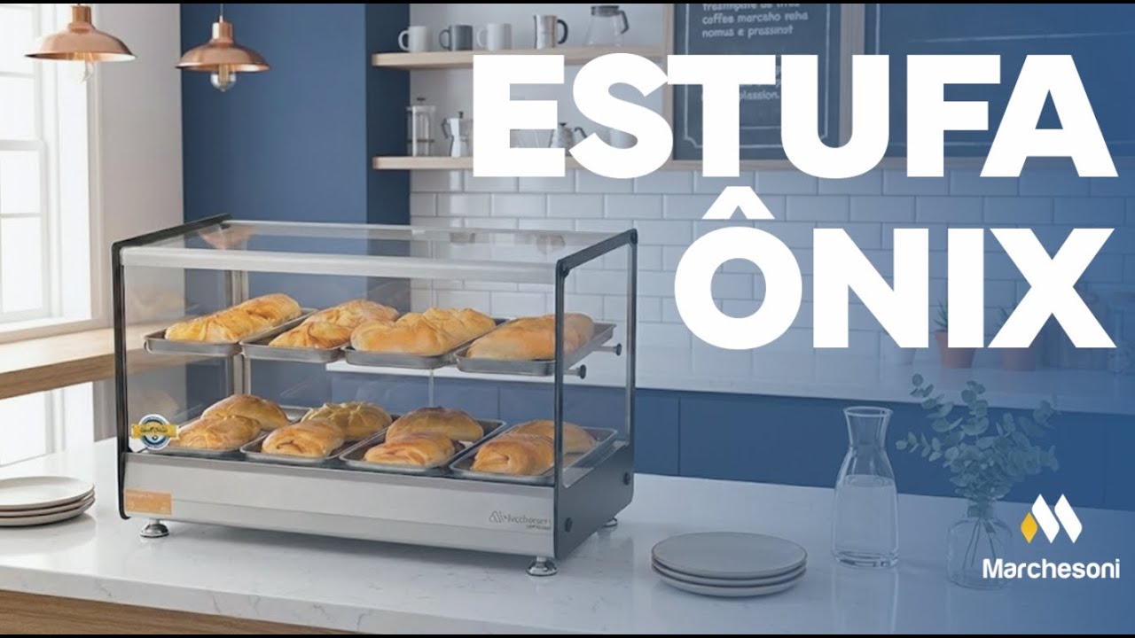Estufa Ônix Marchesoni | Estufa para Salgados