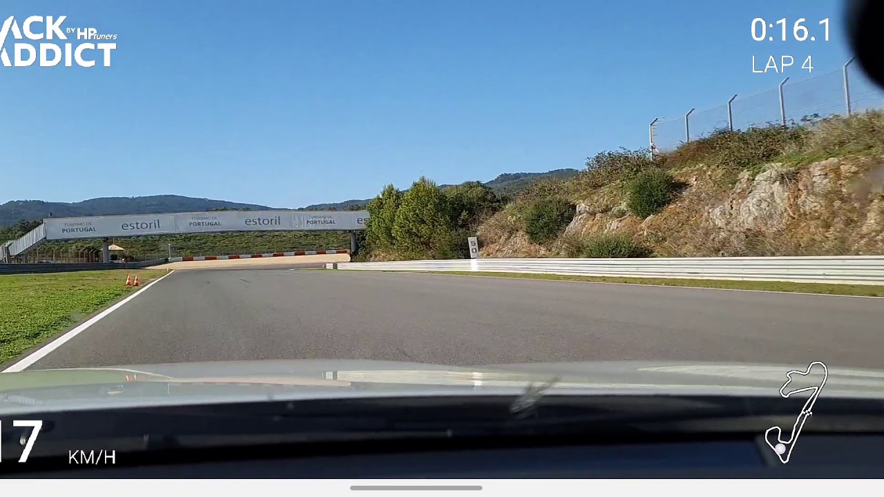 Learning the Estoril race track with a BMW M2 Competition (2:03.946)