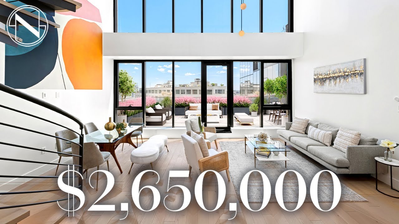 Smart Home Penthouse with 2 Massive Terraces in LIC New Development
