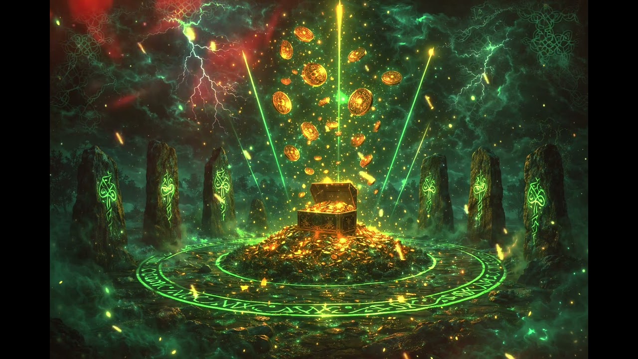 Manifest Wealth with Dark Celtic Techno | Emerald Gold Ritual