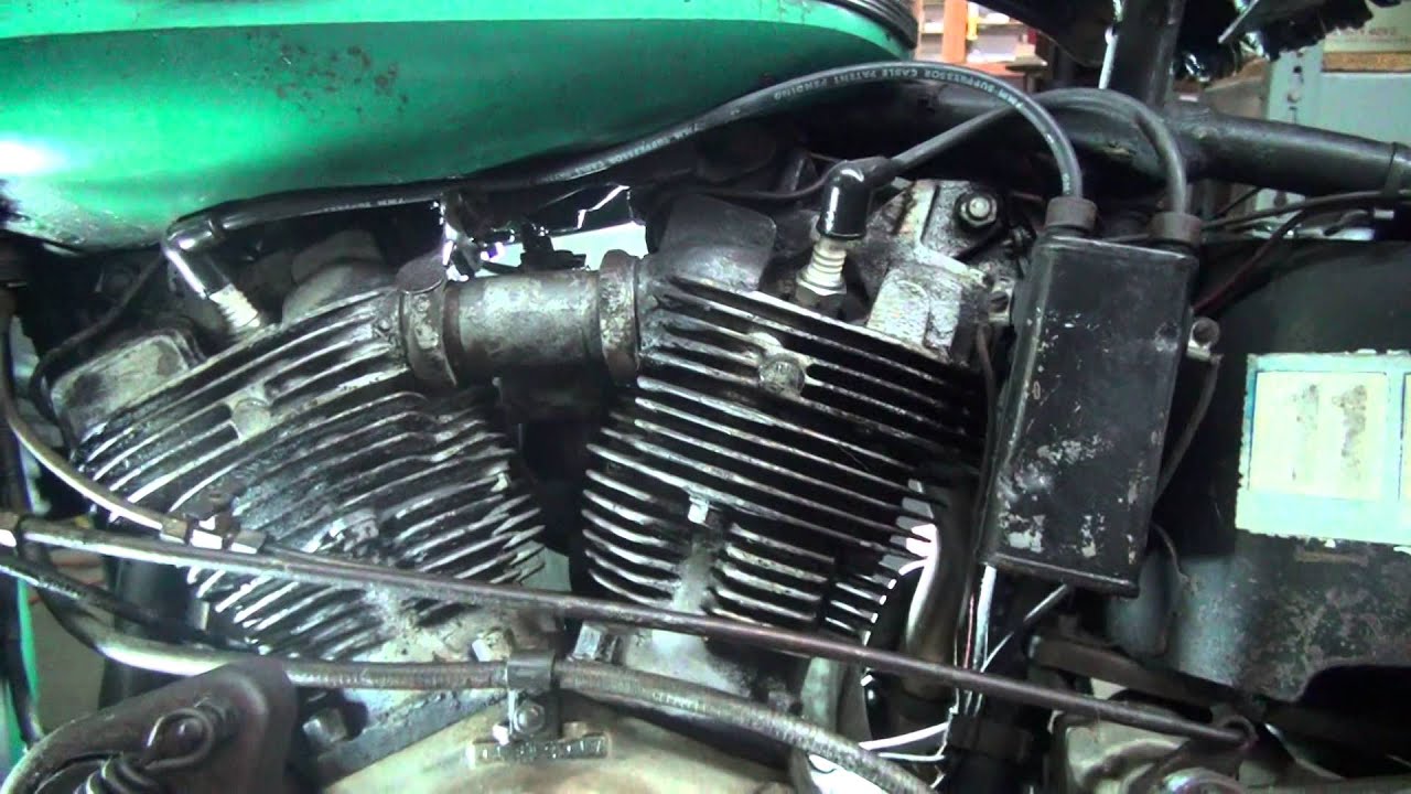 Hunting Harley's, 1941 Knucklehead belly pan drop