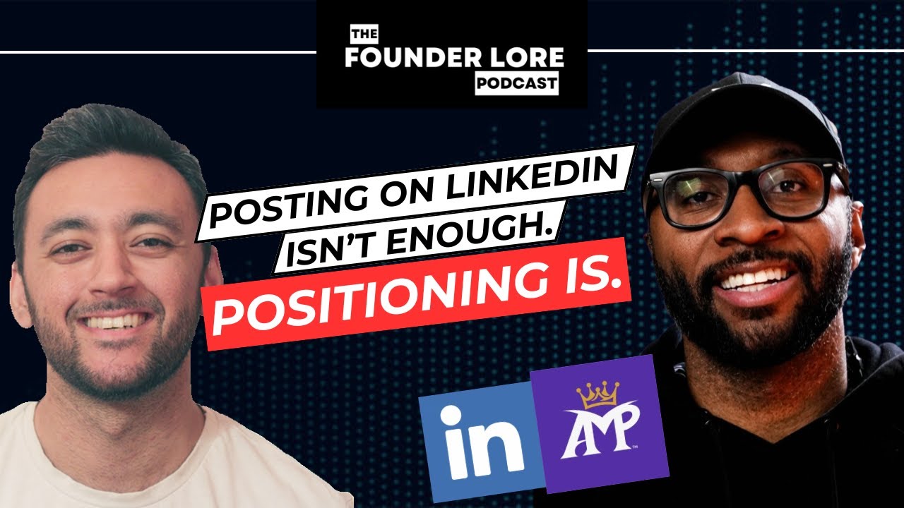 Founder Lore Ep15 - Morgan J Ingram - CEO of AMP